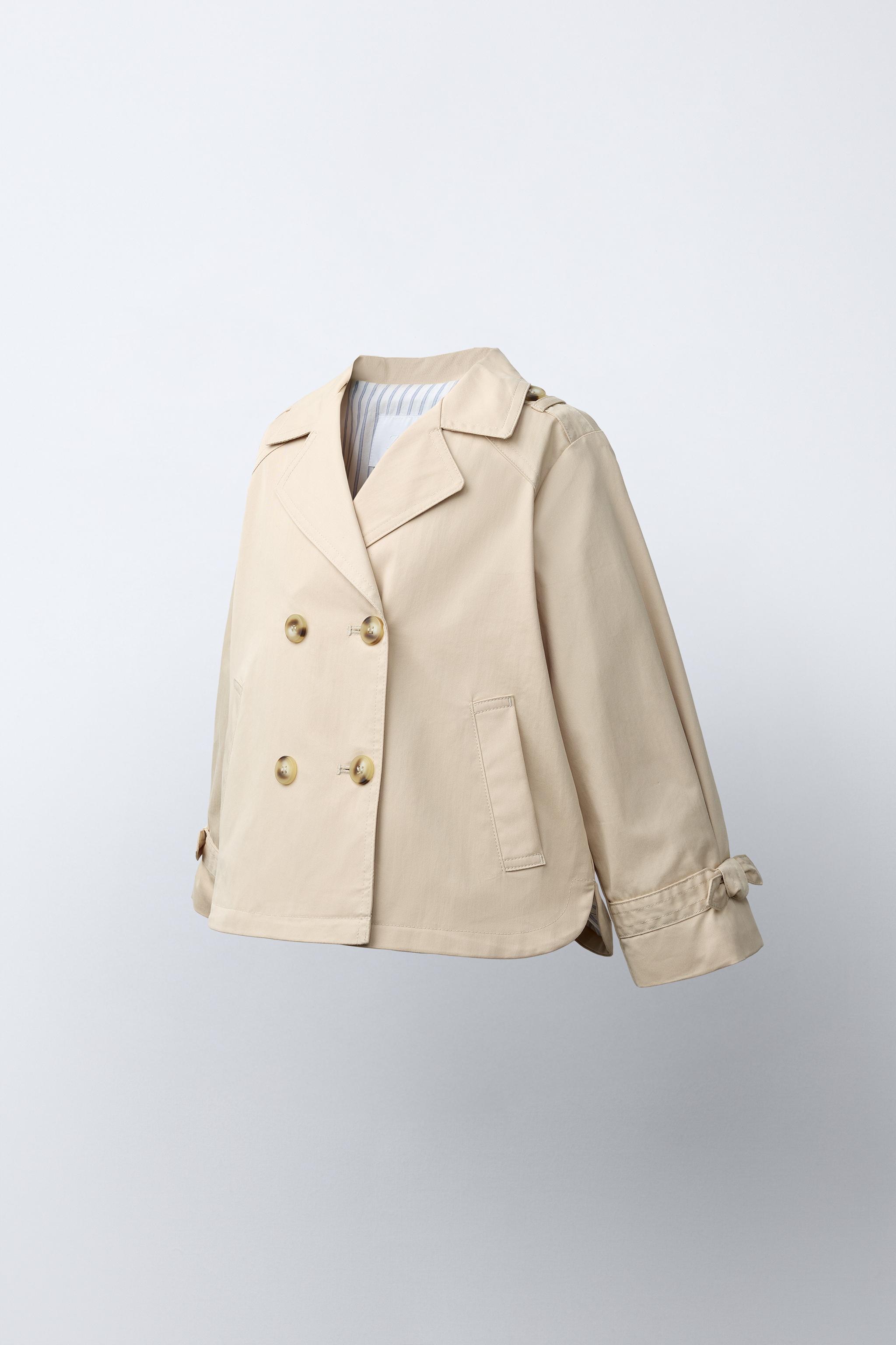 SHORT TRENCH COAT